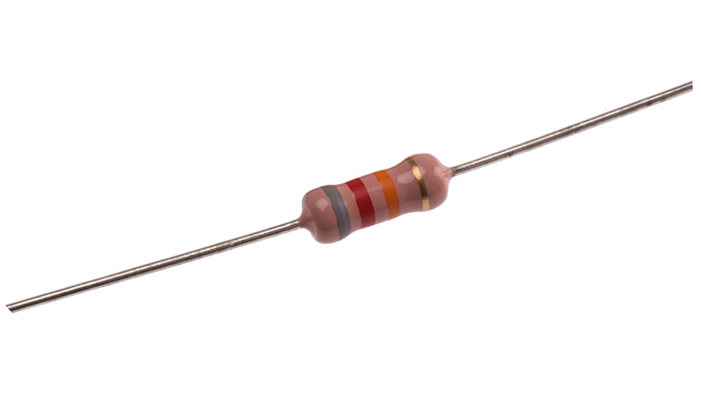 RS PRO 82kΩ Carbon Film Resistor 2W ±5%