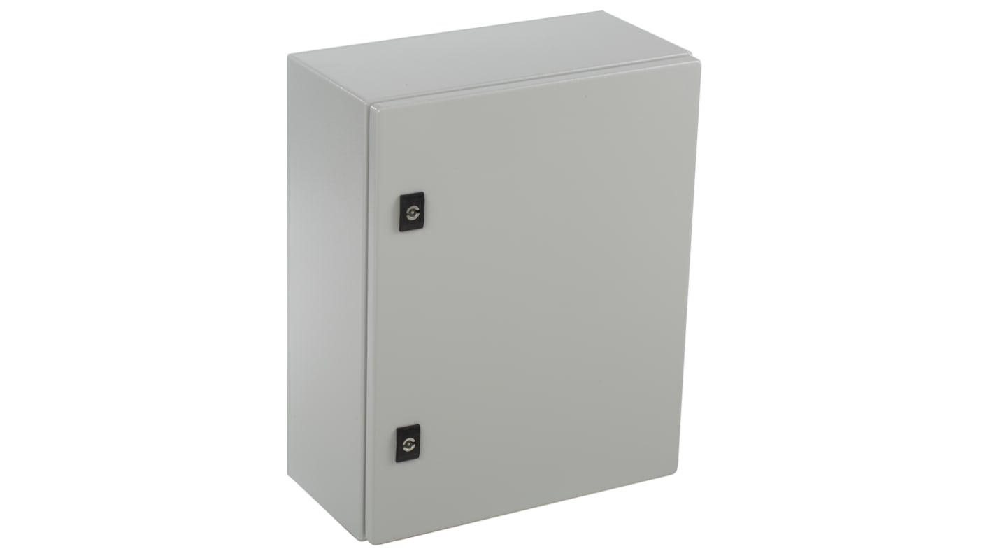 Contenitore a parete con portello Piatta Schneider Electric in Acciaio 500 x 400 x 200mm, col. Grigio, IP66