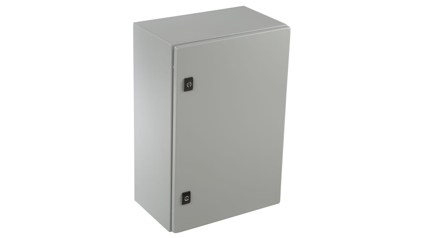 Contenitore a parete con portello Piatta Schneider Electric in Acciaio 600 x 400 x 250mm, col. Grigio, IP66