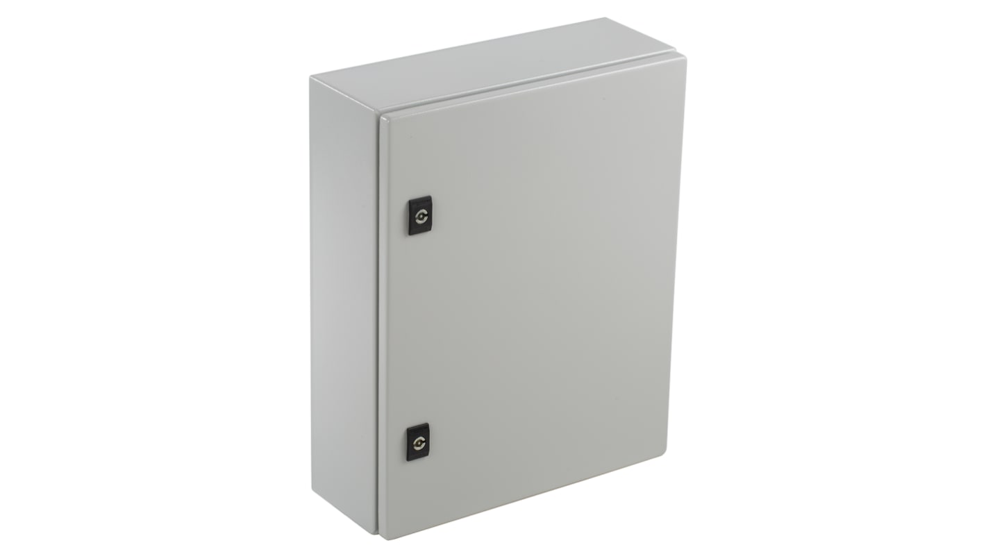 Contenitore a parete con portello Piatta Schneider Electric in Acciaio 500 x 400 x 150mm, col. Grigio, IP66