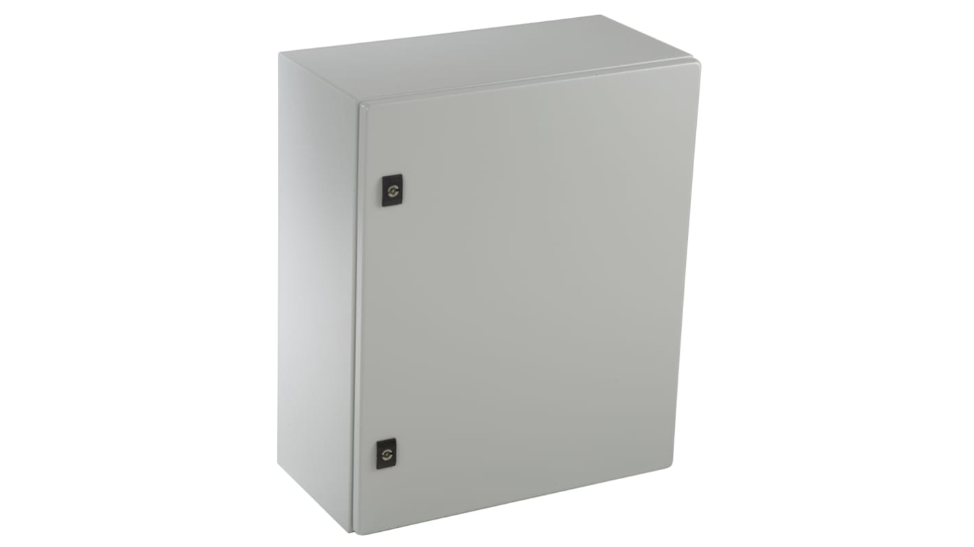 Contenitore a parete con portello Piatta Schneider Electric in Acciaio 600 x 500 x 250mm, col. Grigio, IP66