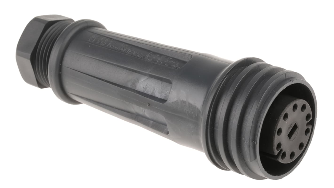 Bulgin Circular Connector, 10 Contacts, Cable Mount, Socket, Female, IP68, EXPlora EXP Series