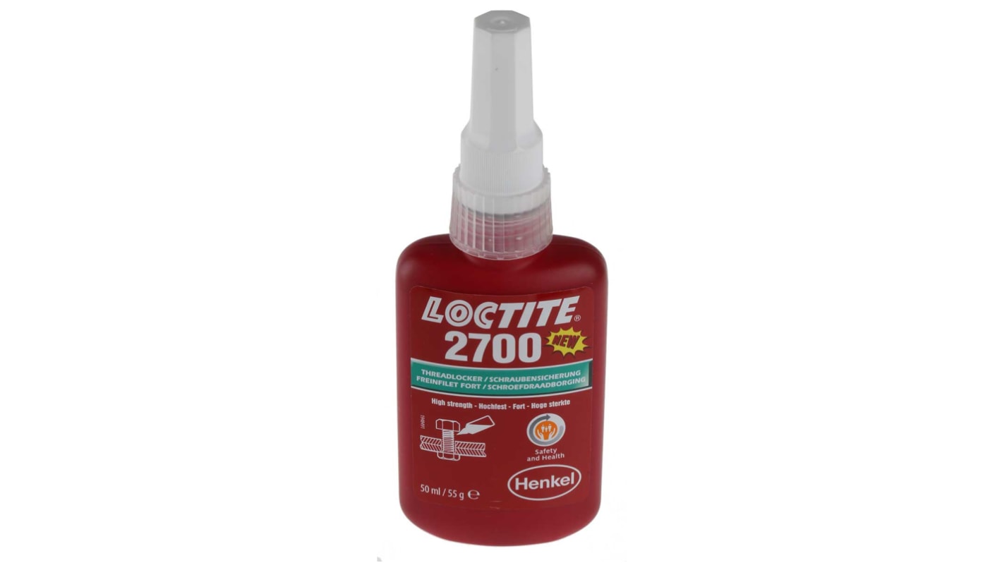 1948762 Loctite Loctite 2700 Green Threadlocking Adhesive, 50 ml, 24