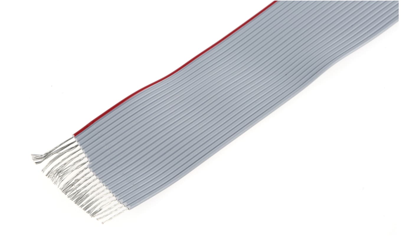 Amphenol Spectra-Strip Series Ribbon Cable, 20-Way, 1.27mm Pitch