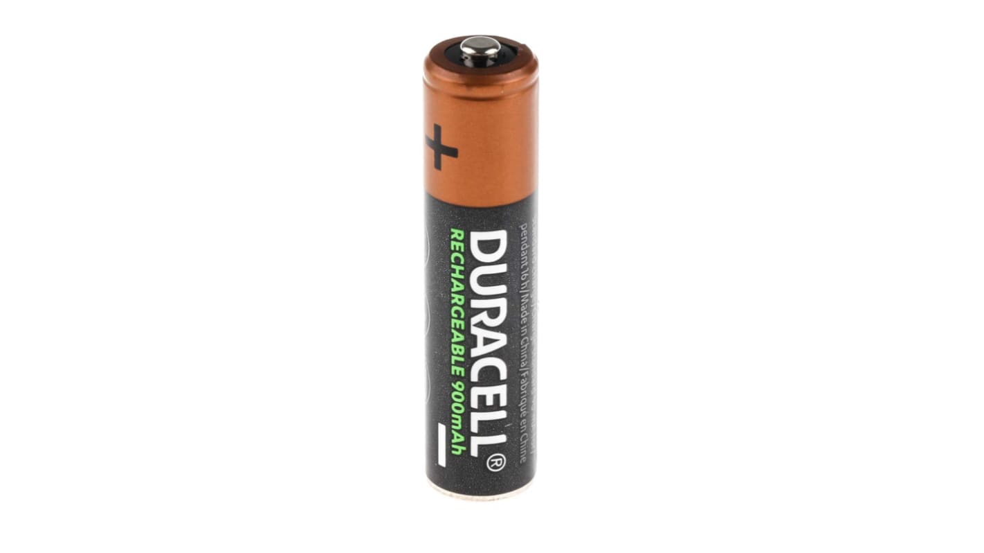 Batteria AAA ricaricabile Duracell, 1.2V, 800mAh, NiMH, terminale Standard