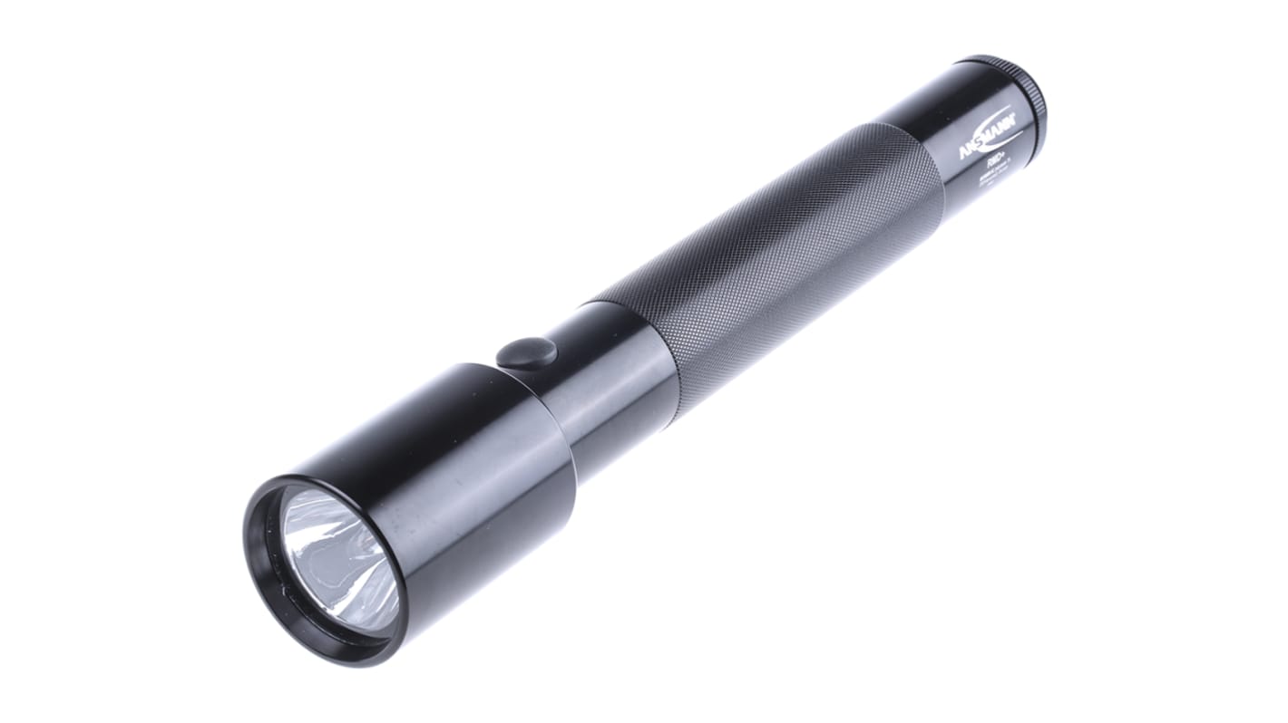 Ansmann LED Torch Black - Rechargeable 130 lm