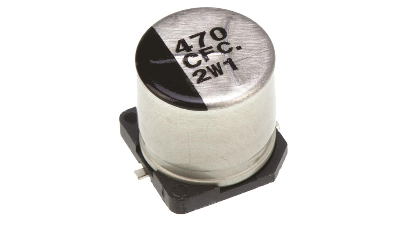 Panasonic 220μF Aluminium Electrolytic Capacitor 16V dc, Surface Mount - EEEFKC221XAP