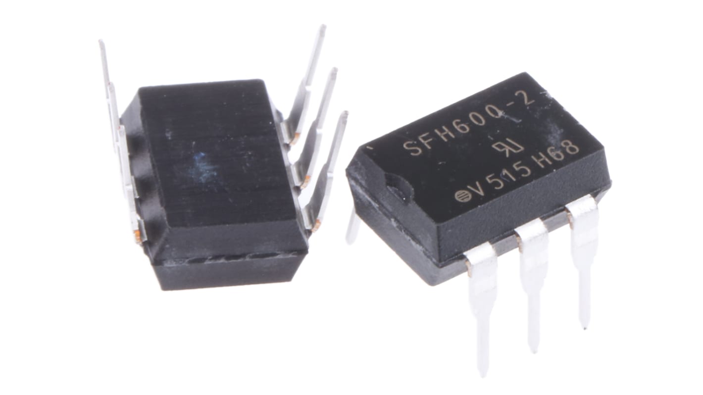 Vishay THT Optokoppler DC-In / Transistor-Out, 6-Pin PDIP, Isolation 5300 V ac