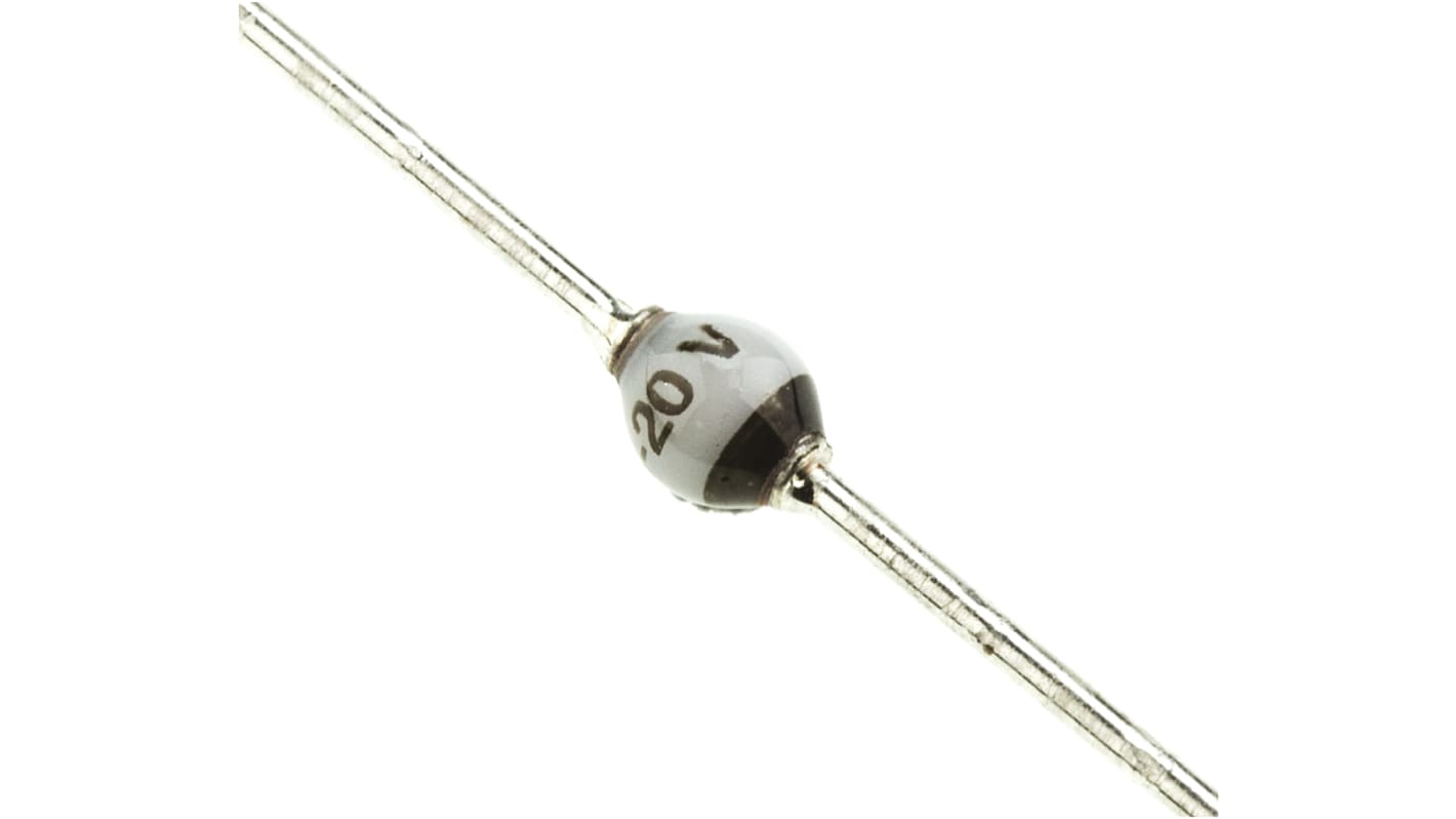 Vishay THT Schnelle Schaltdiode Diode, 2000V / 250mA, 2-Pin SOD-57