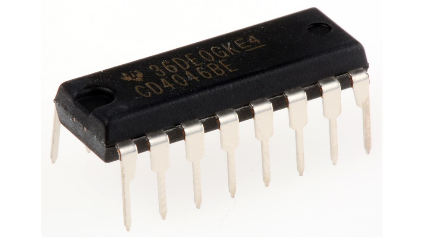 Texas Instruments CD4046BE, PLL Circuit 1 18 V 16-Pin PDIP