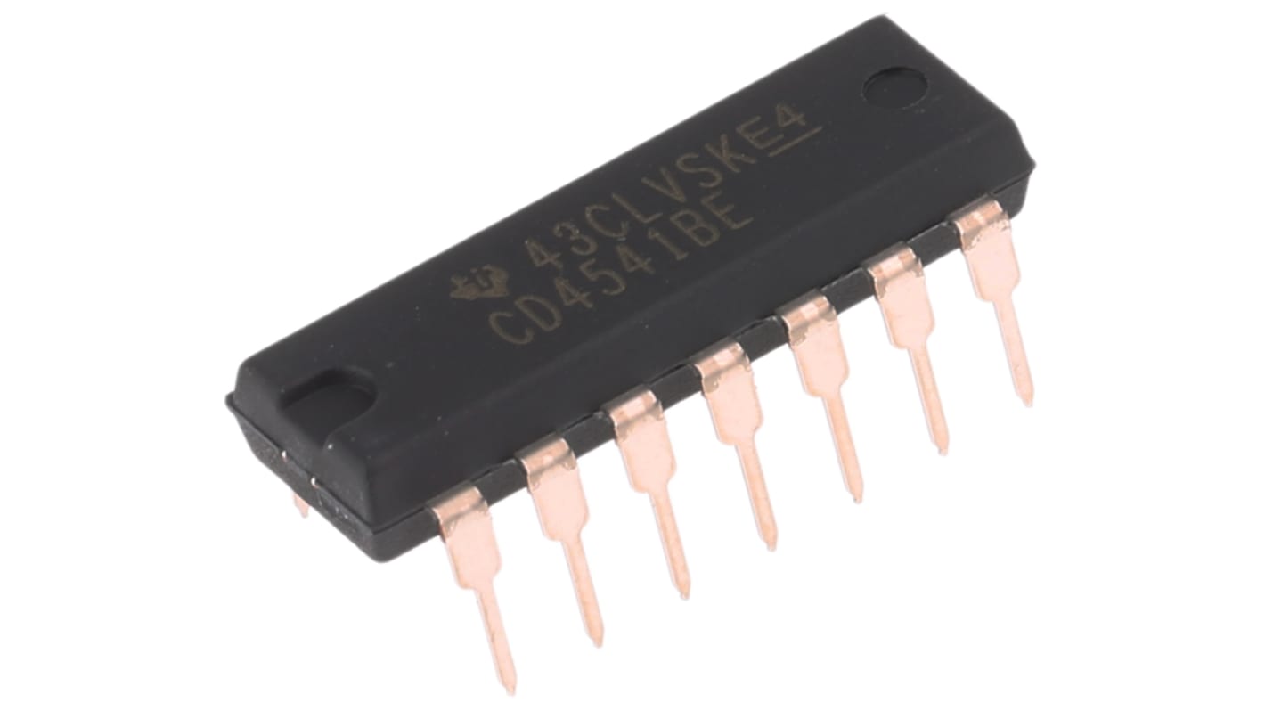 Circuit d'horloge programmable, Texas Instruments, 0.1MHz, PDIP