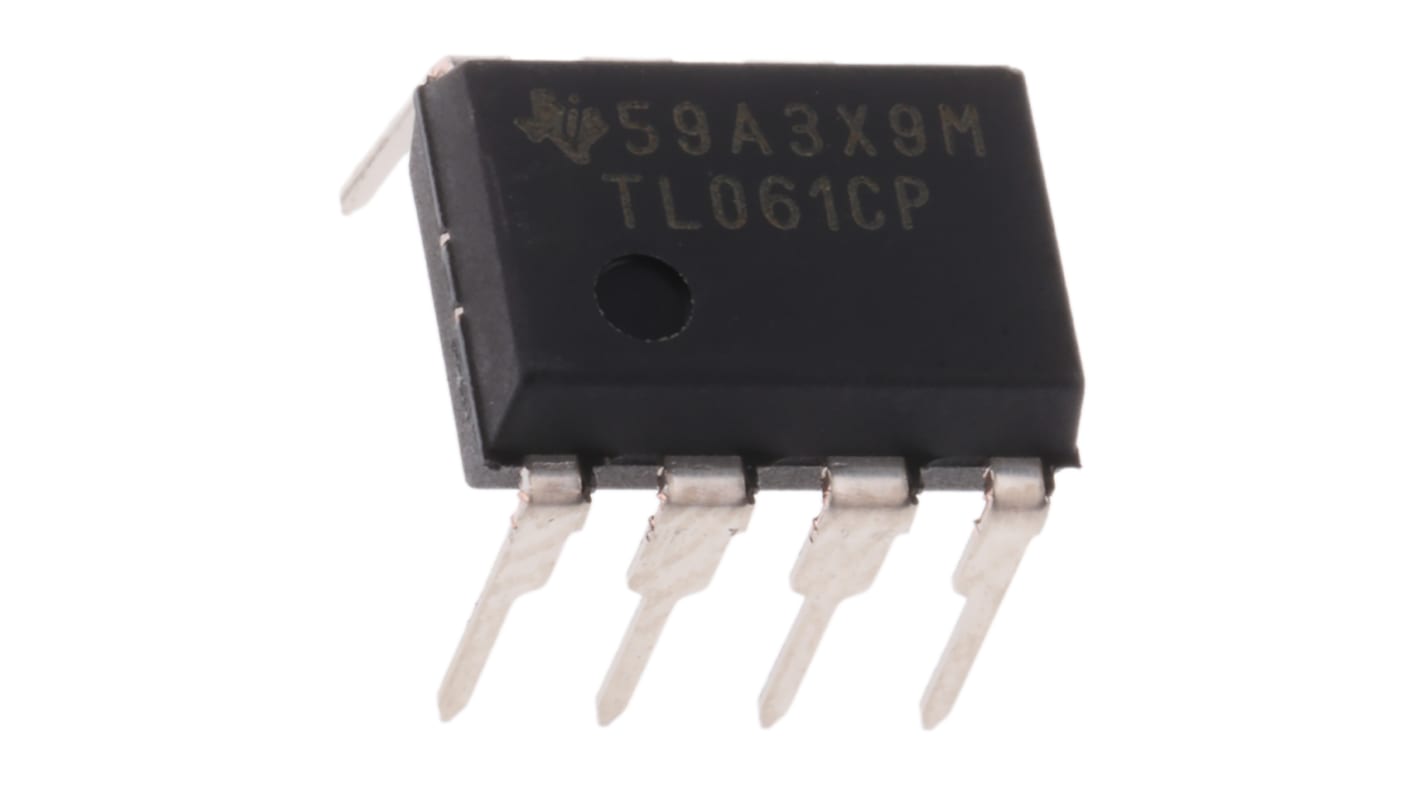 Texas Instruments Operationsverstärker Durchsteckmontage PDIP, biplor typ. ±12 V, ±15 V, ±5 V, ±9 V, 8-Pin