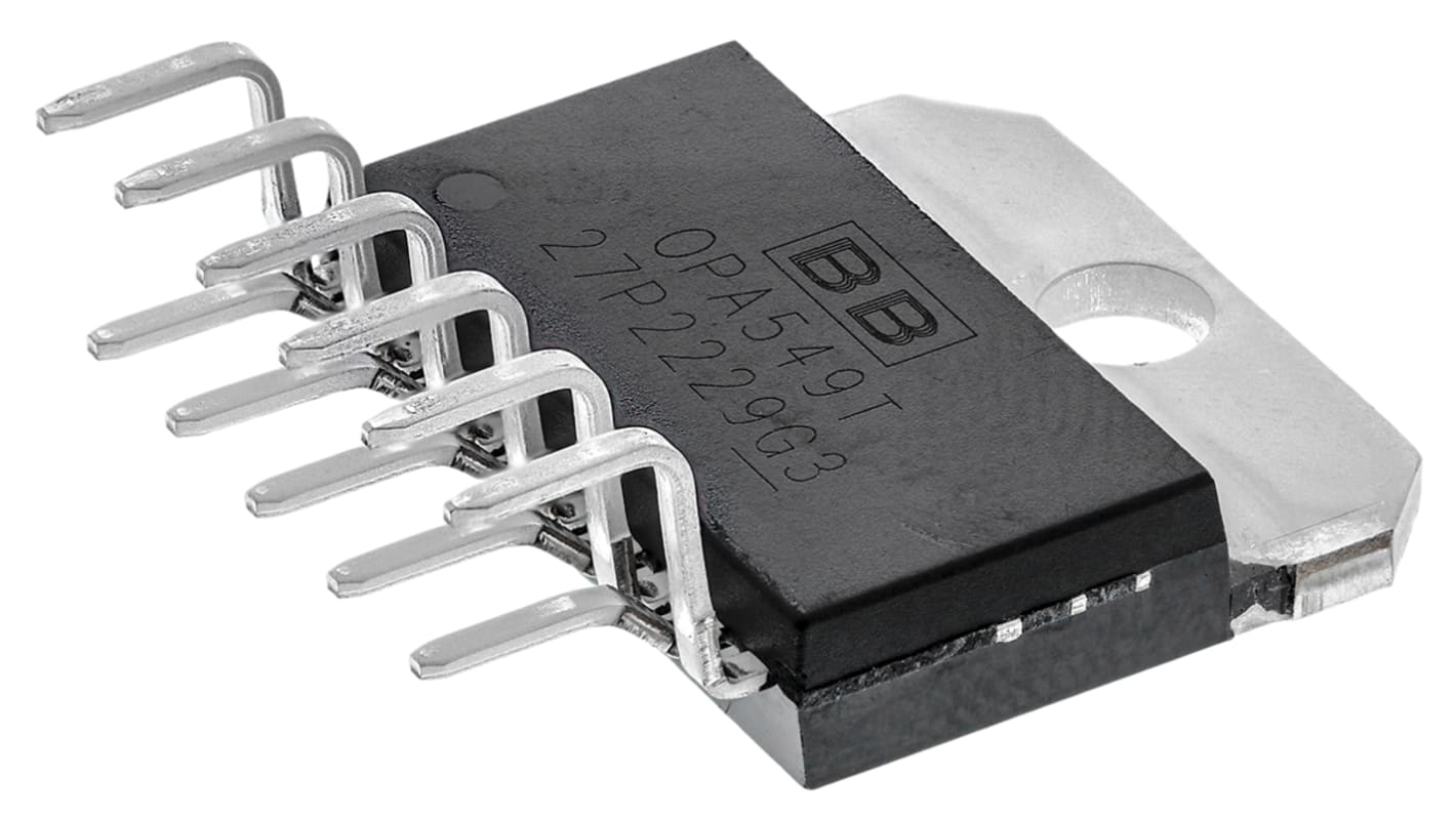 Amplificateur opérationnel Texas Instruments, montage Traversant, alim. Simple, Double, A-220 Puissance 1 11 broches