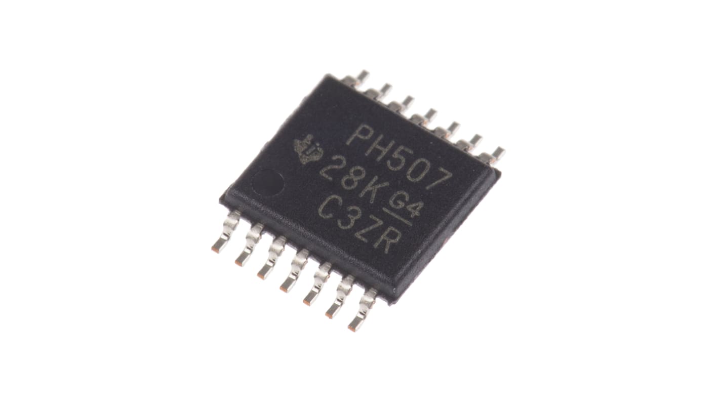 Texas Instruments TCA6507PW, LED Driver 7-Segments, 1.8 V, 2.5 V, 3.3 V, 14-Pin TSSOP