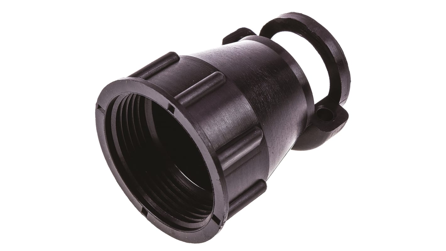 TE Connectivity Black Thermoplastic Cable Clamp, 11.51mm Max. Bundle