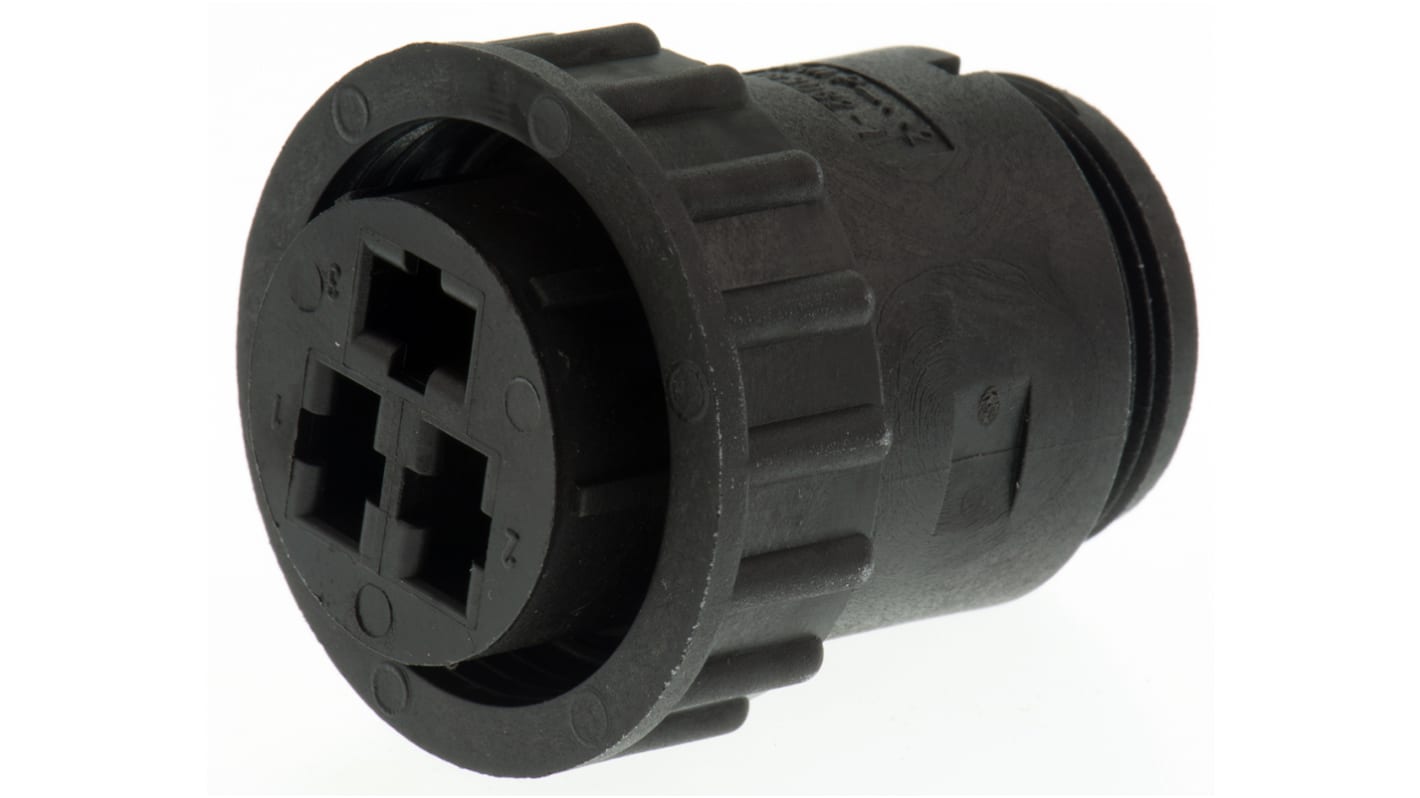 TE Connectivity Circular Connector, 3 Contacts, Cable Mount, Plug, Female, IP65, CPC Series 3 Series