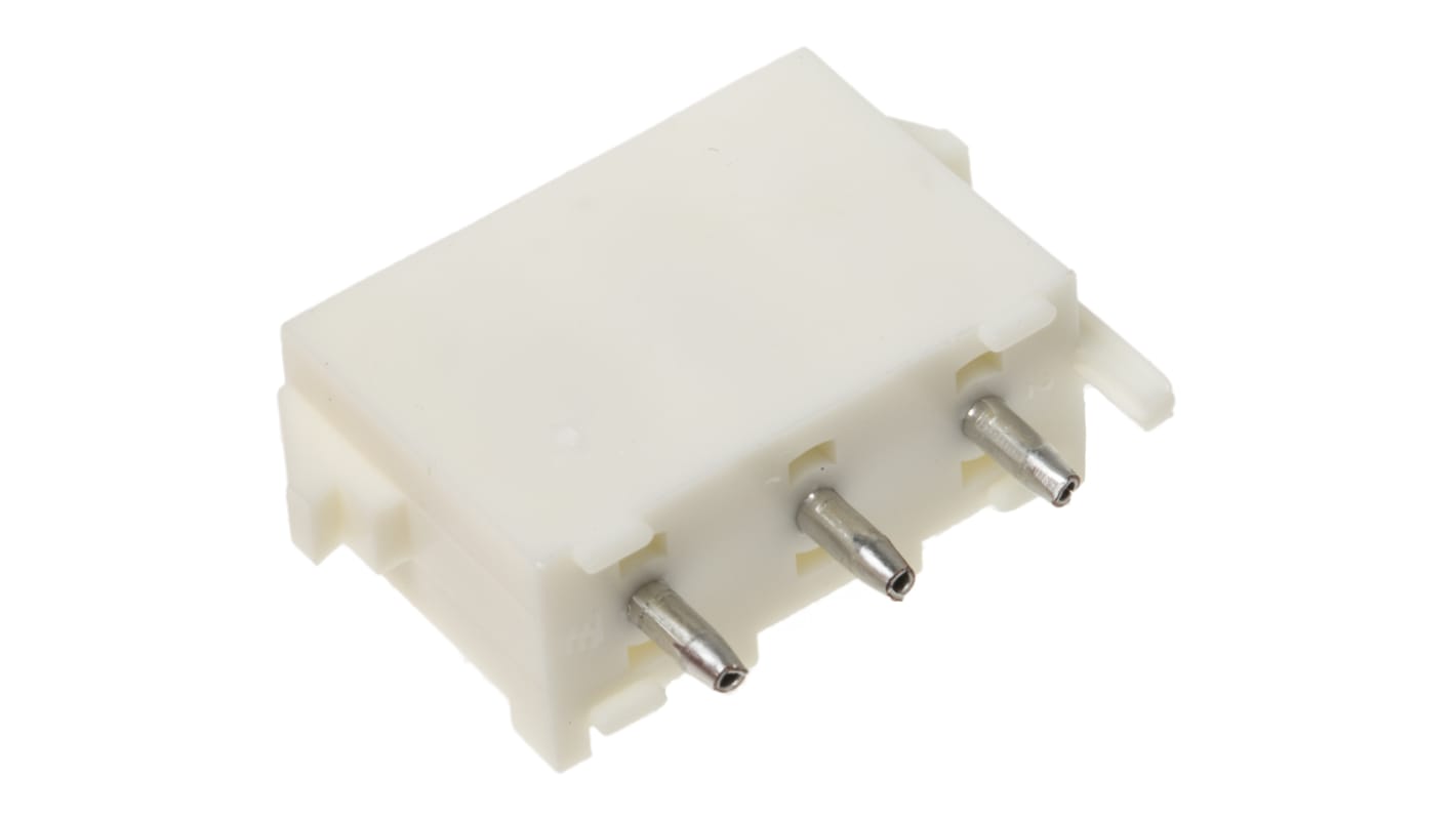 TE Connectivity Universal MATE-N-LOK Series Straight Through Hole Mount PCB Socket, 3-Contact, 1-Row, 6.35mm Pitch,