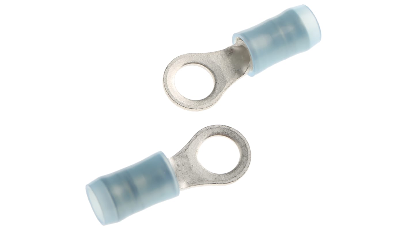 51864-2 | TE Connectivity, PIDG Insulated Ring Terminal, M5 Stud Size ...