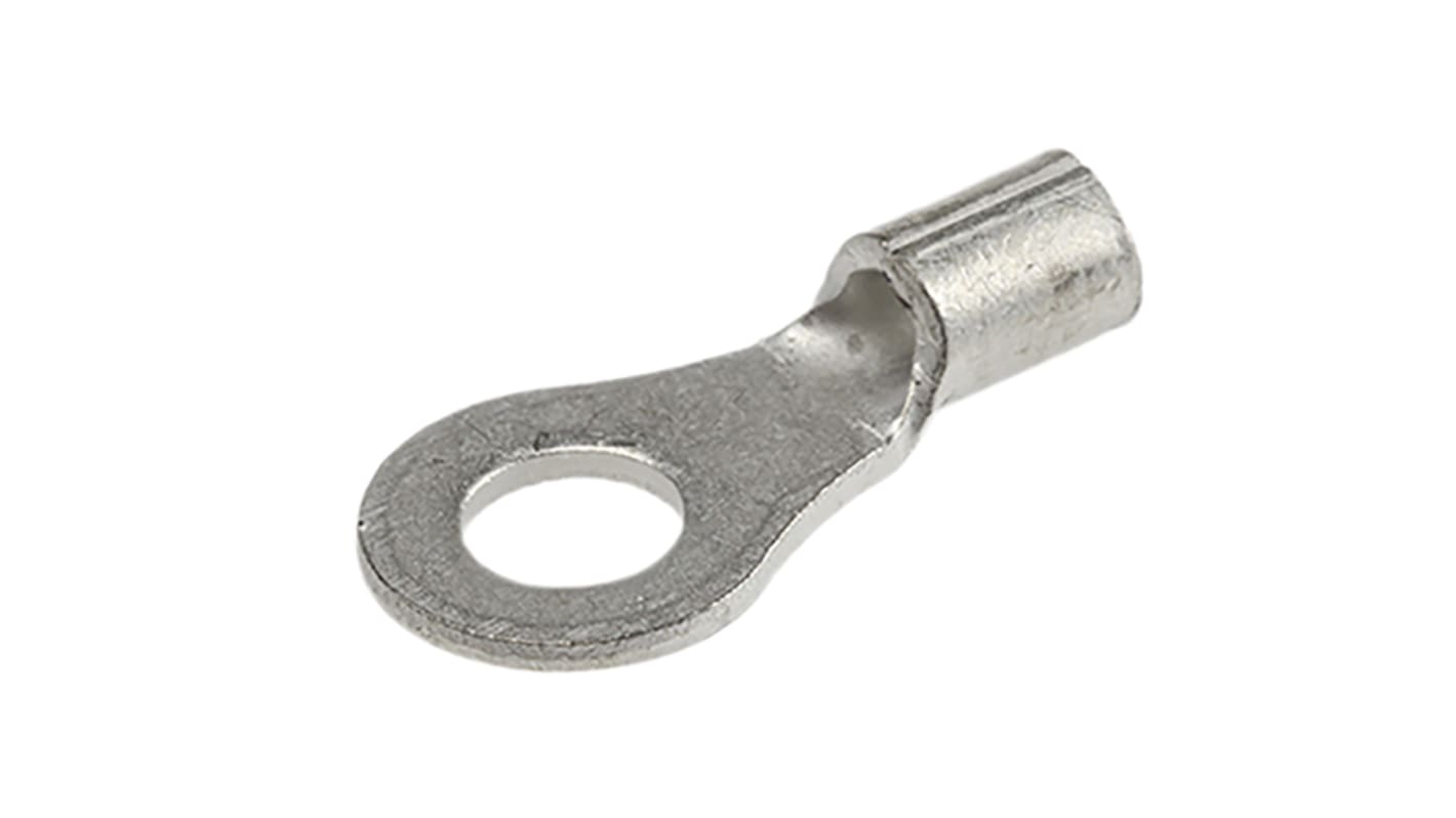 TE Connectivity, SOLISTRAND Uninsulated Ring Terminal, M3.5 (#6) Stud Size, 0.26mm² to 1.65mm² Wire Size