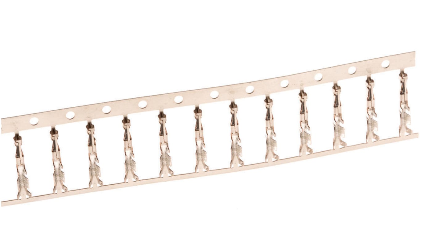 TE Connectivity Crimp-Anschlussklemme für Micro-MATE-N-LOK-Steckverbindergehäuse, Buchse, 0.2mm² / 0.5mm², Gold