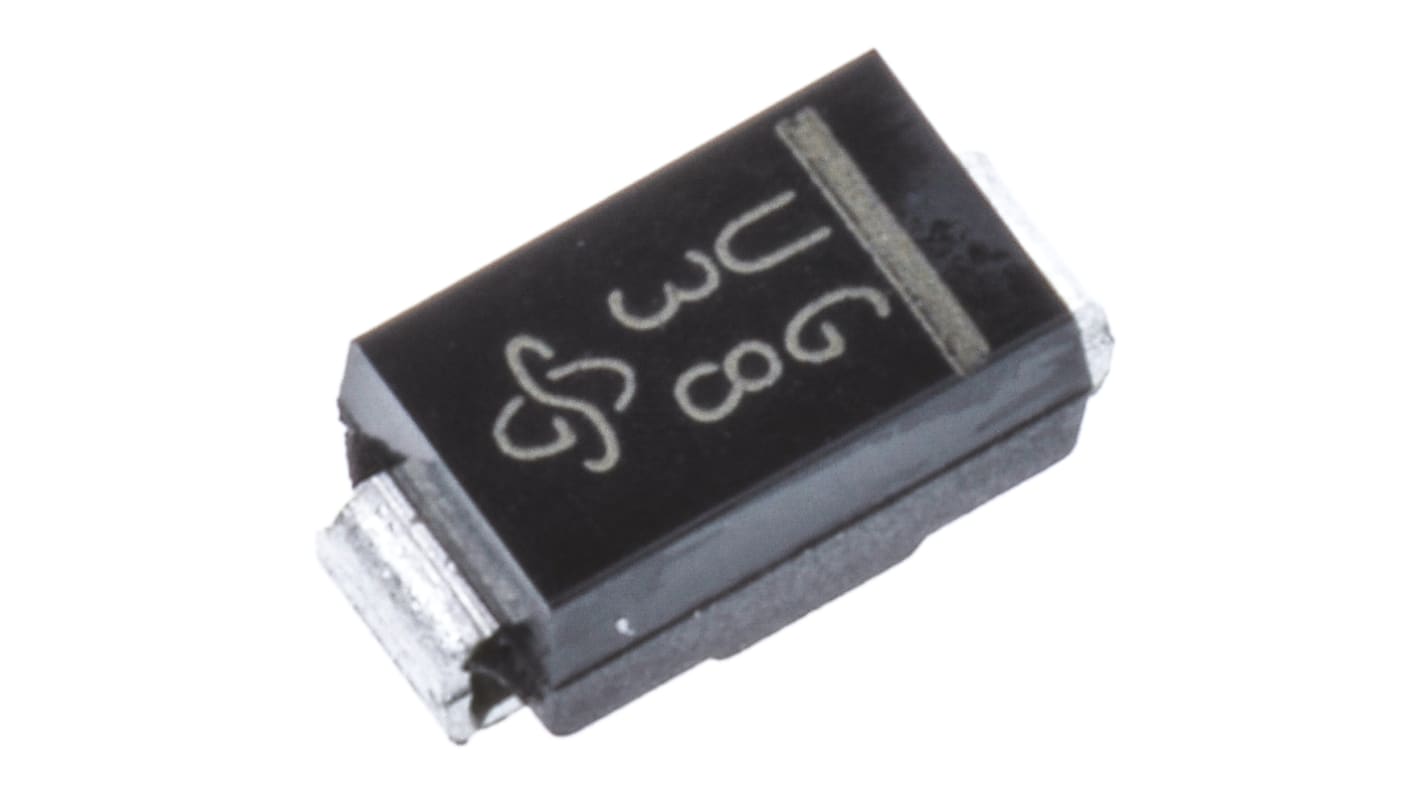 Vishay SMD Ultraschneller Gleichrichter Diode, 400V / 1A, 2-Pin DO-214AC (SMA)