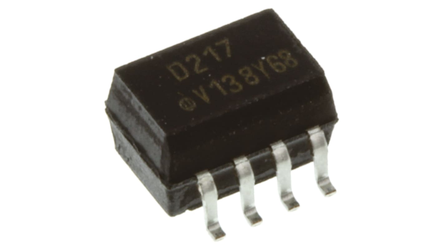 Fotoaccoppiatore Vishay, 2 canali, Montaggio superficiale, uscita Transistor 100%, 8 Pin