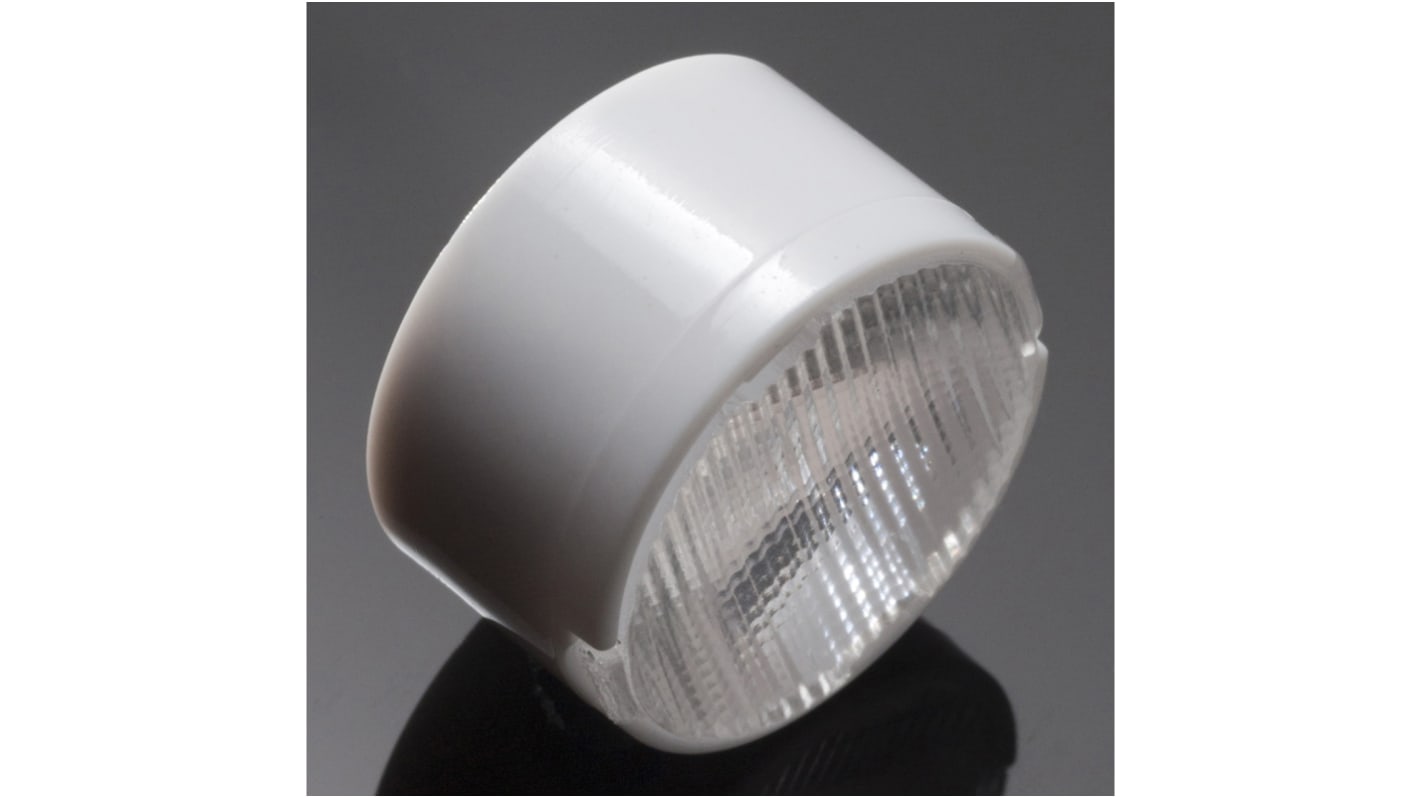 Lente per LED Ledil FA11199_TINA-O, diam. 16.1mm, emissione Ovale, copertura 14 + 34 °, per OSRAM Golden DRAGON Plus