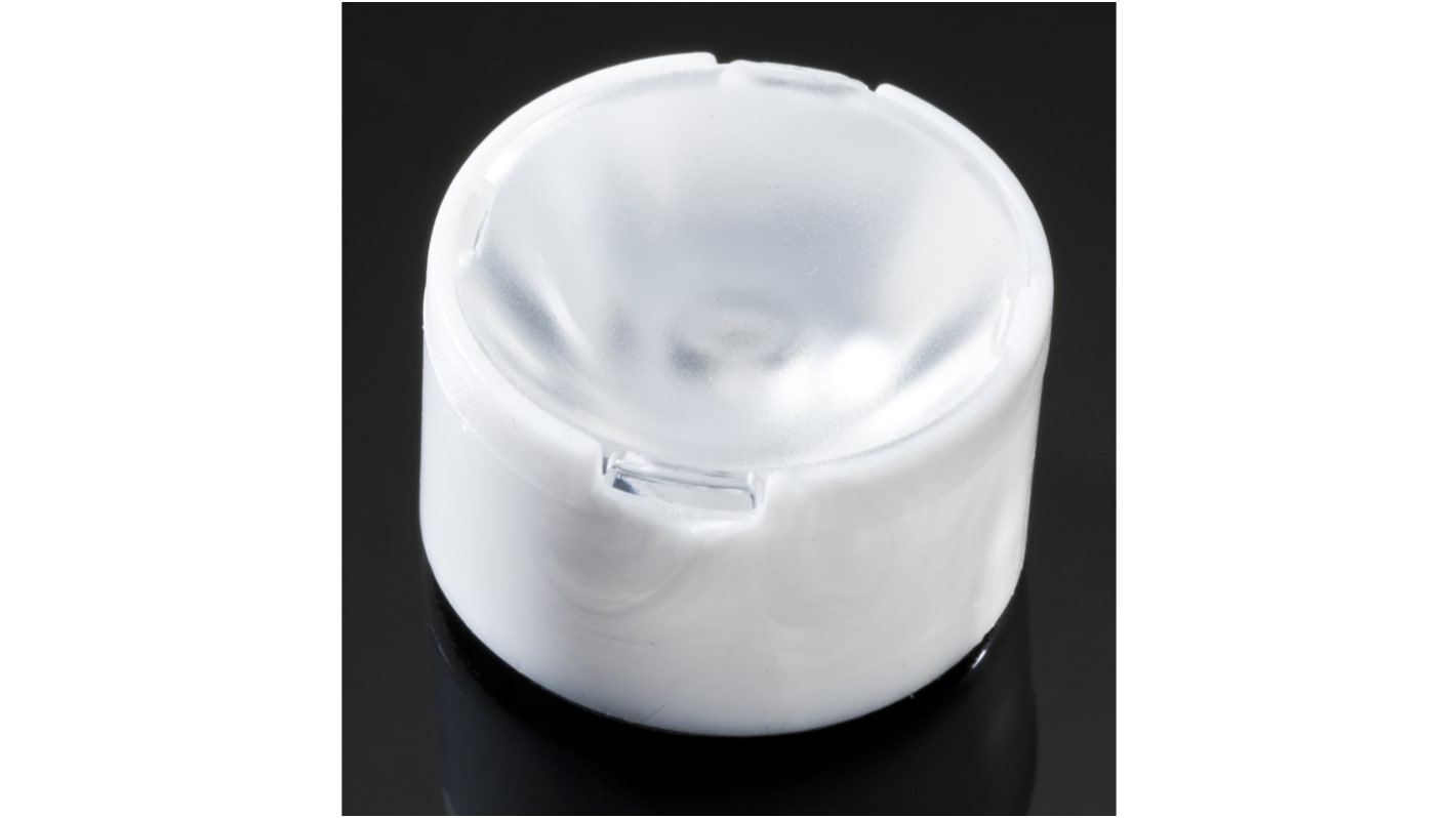 Lentille pour LED, Ledil 14 → 20°, diamètre 16.1mm, à utiliser avec Cree XP-E, Cree XP-G, Cree XT-E, Seoul Z5