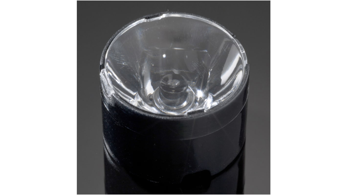 Lentille pour LED, Ledil 7,5 → 11°, diamètre 21.6mm, à utiliser avec Cree XP-E, Cree XP-G, Cree XP-L, Seoul Z5