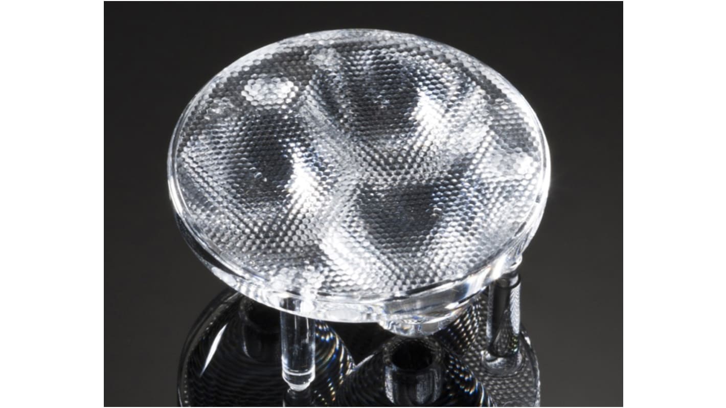 Lentille pour LED, Ledil, 3 voies 22 → 33°, diamètre 35mm, à utiliser avec Cree MC-E, Cree MHB-A, Cree XM-L,