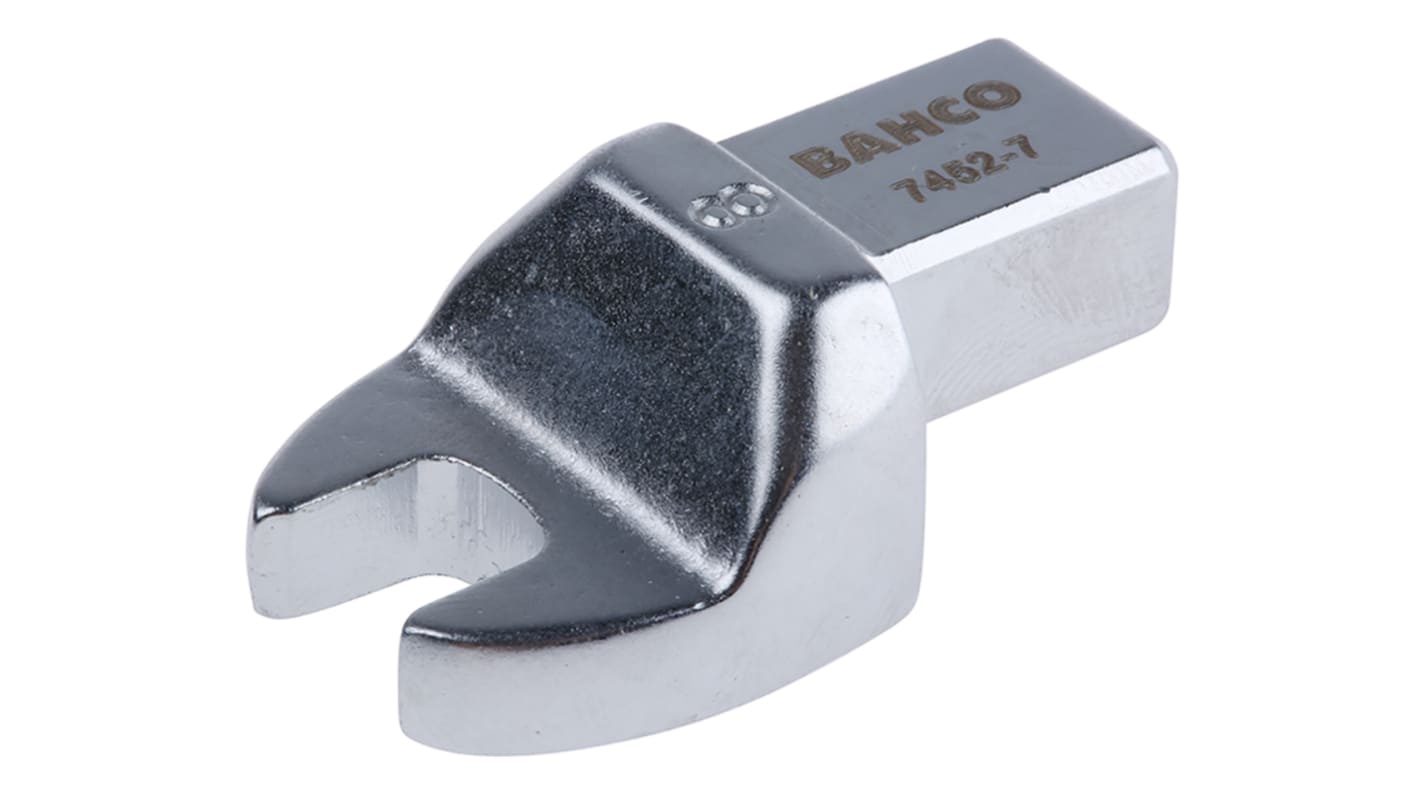 Bahco 7452-7 Series Series Spanner Head, 8 mm, 9 x 12mm Insert, Chrome Finish