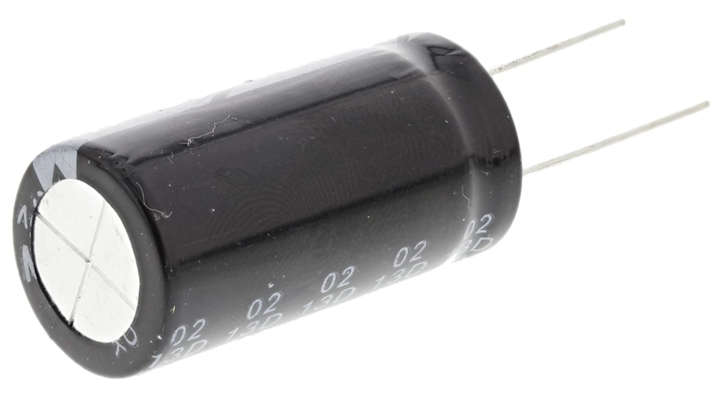 RS PRO 10000μF Aluminium Electrolytic Capacitor 16V dc, Radial, Through Hole