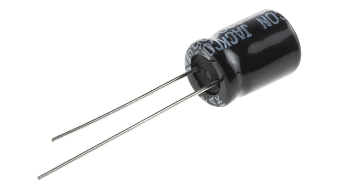 RS PRO 330μF Aluminium Electrolytic Capacitor 25V dc, Radial, Through Hole