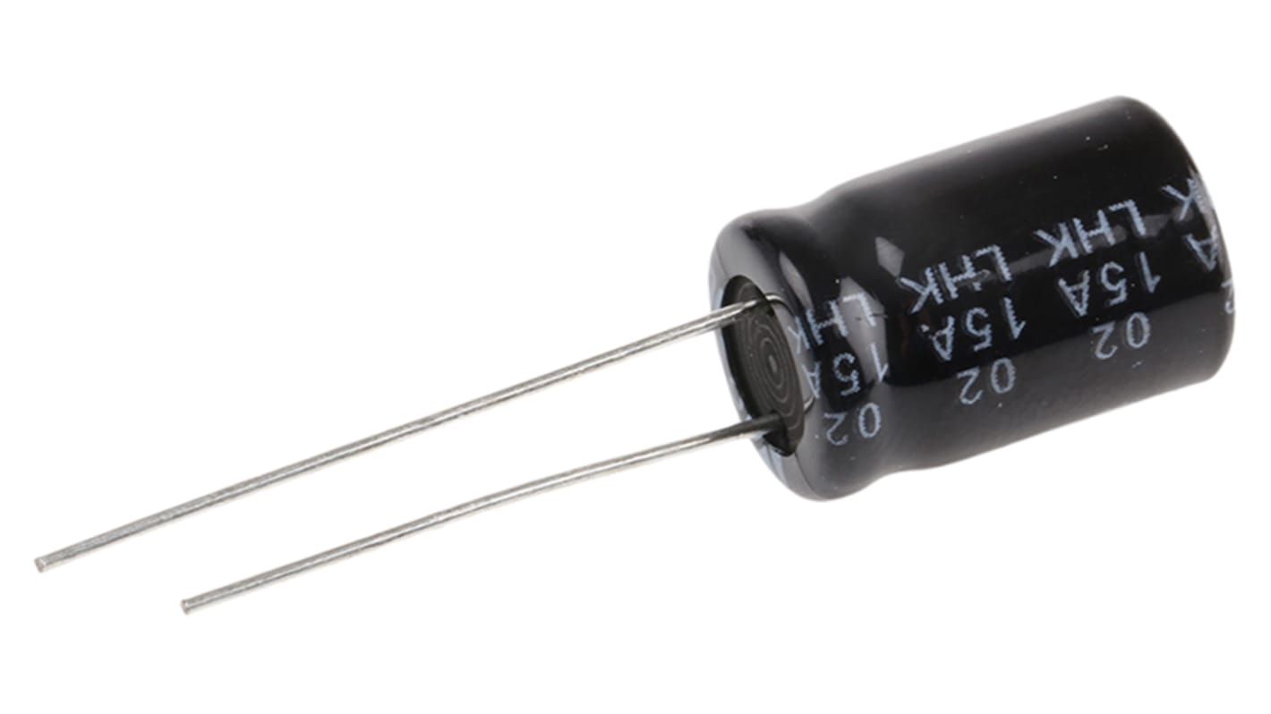 RS PRO, THT Aluminium-Elektrolyt Kondensator 470μF ±20% / 35V dc, Ø 10mm x 15mm x 15mm, bis 105°C