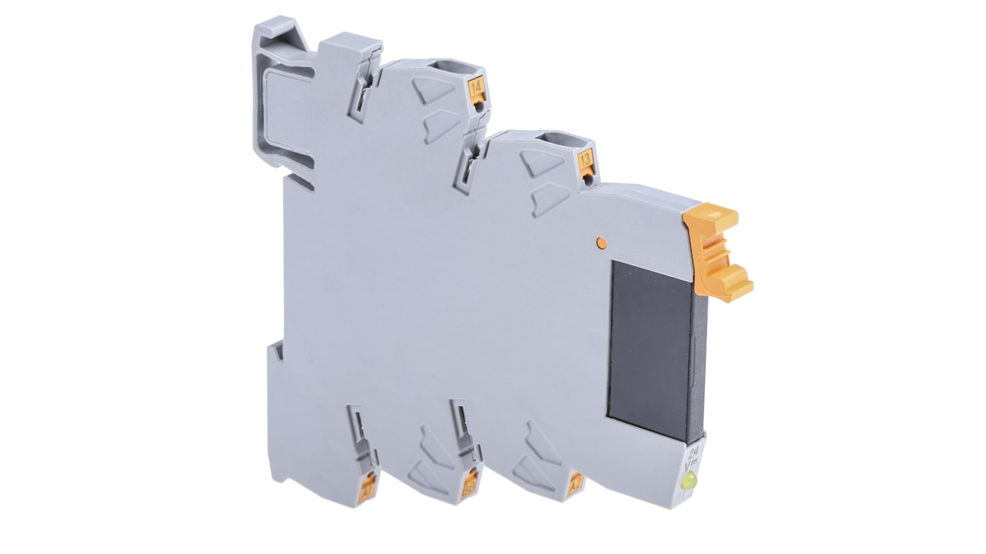 Phoenix Contact PLC-OPT- 24DC/ 48DC/100/SEN Series Solid State Interface Relay, DIN Rail Mount