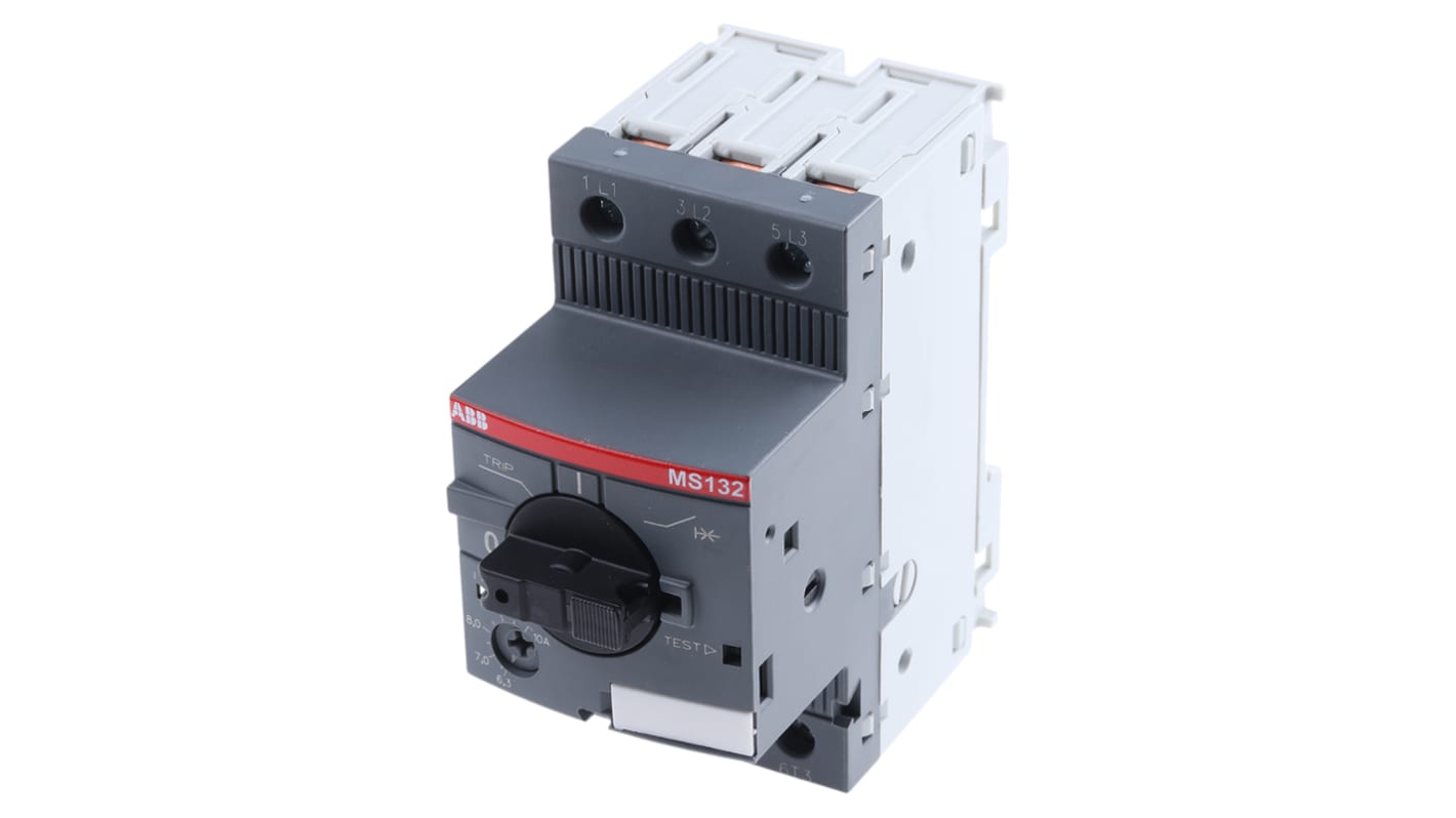 ABB 6.3 →10 A Motor Protection Circuit Breaker, 690 V