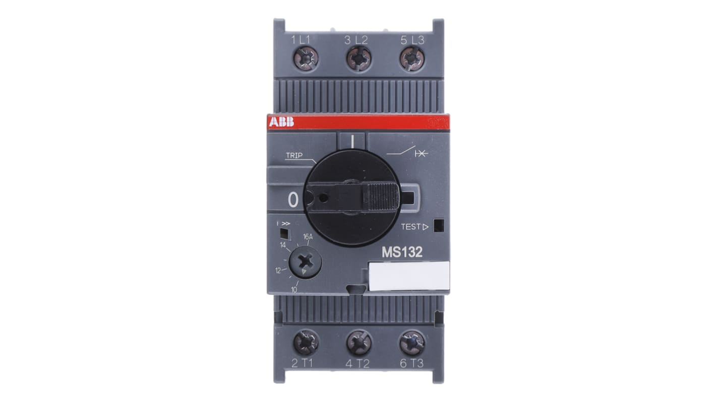 Guardamotor ABB MS132, 10 → 16 A