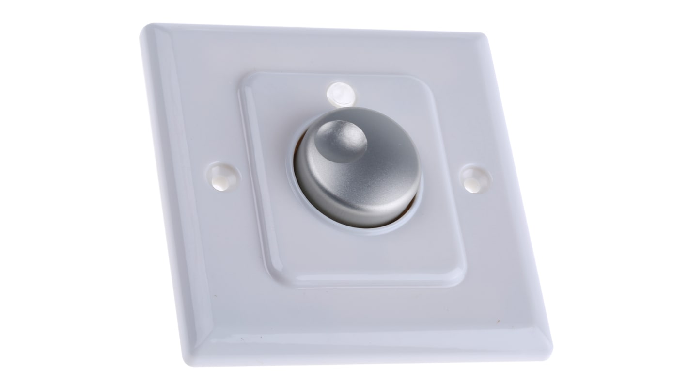 Piastra anteriore variatore luminosità LED eldoLED DLA101W1 per DLC40201 dimmer di rete DMX a colori EldoLED DimWheel