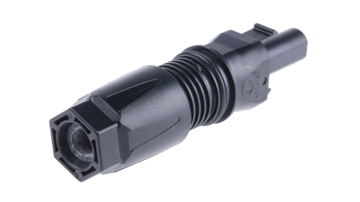 Napelempanel-csatlakozó Nő Kábelre szerelhető Connector Dugó,Cable CSA 2.5 → 6mm²,Rated At 40A,1.1 kV