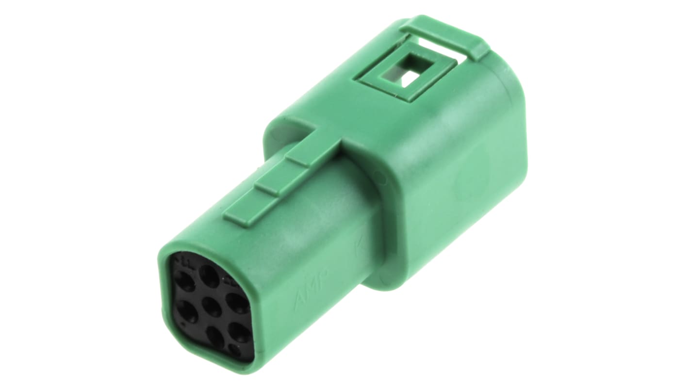 Carcasa de conector TE Connectivity 2822344-1, Serie Mini Multilock, paso: 2.4mm, 7 contactos, 3 filas, Recto, Hembra