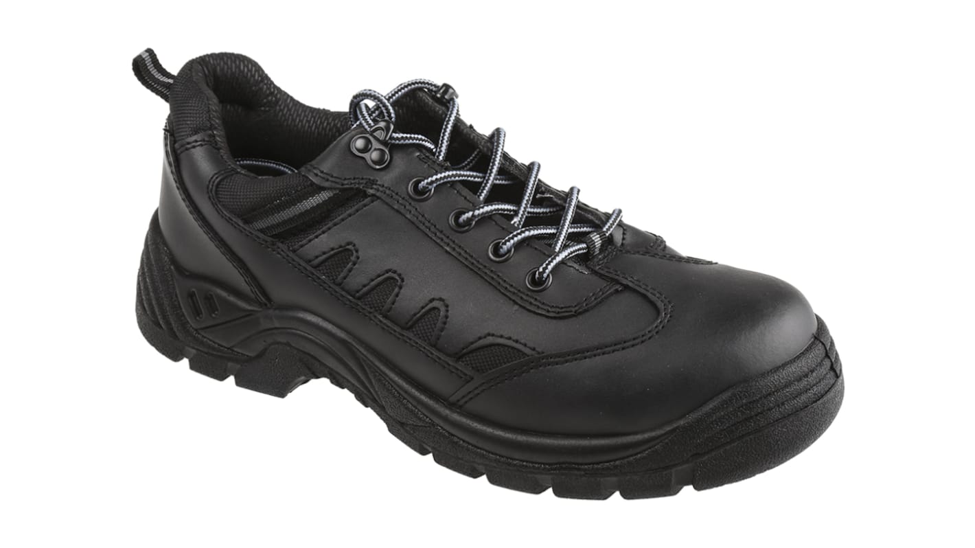 Dickies Herren Sicherheitshalbschuhe Schwarz, mit Zehen-Schutzkappe EN 20345 S1P, Größe 44 / UK 10