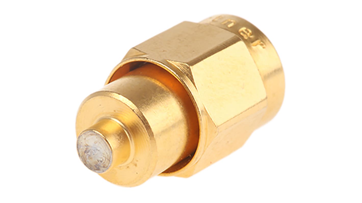 Terminador de RF Telegartner J01152B0011, Macho, Recto, 50Ω, 0 → 18GHz, SMA, 1W, Aleación de oro, níquel y cobre