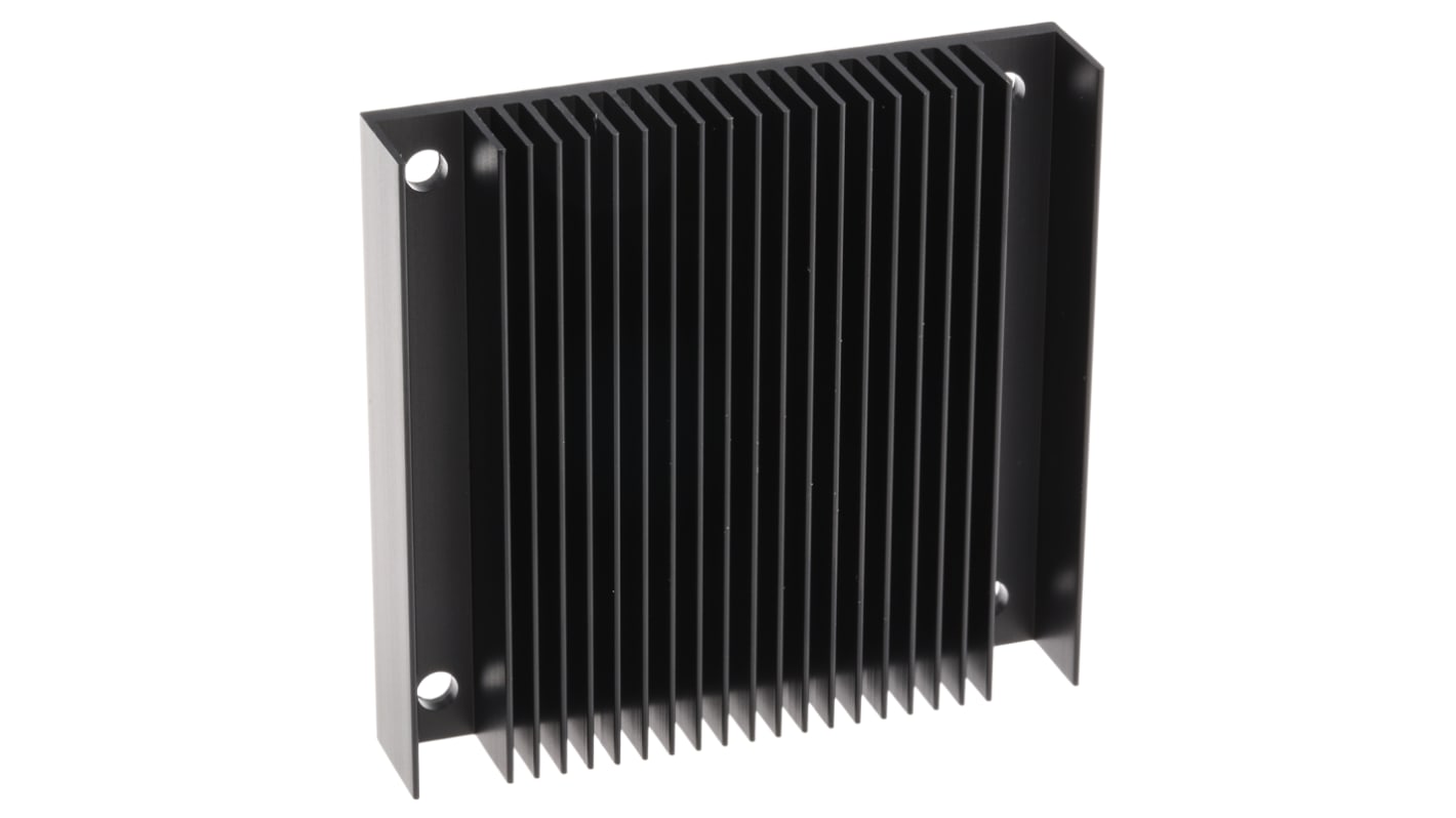 Heatsink, 1/2 Brick DC/DC Converter, 57.91 x 60.96 x 11.4mm, Screw