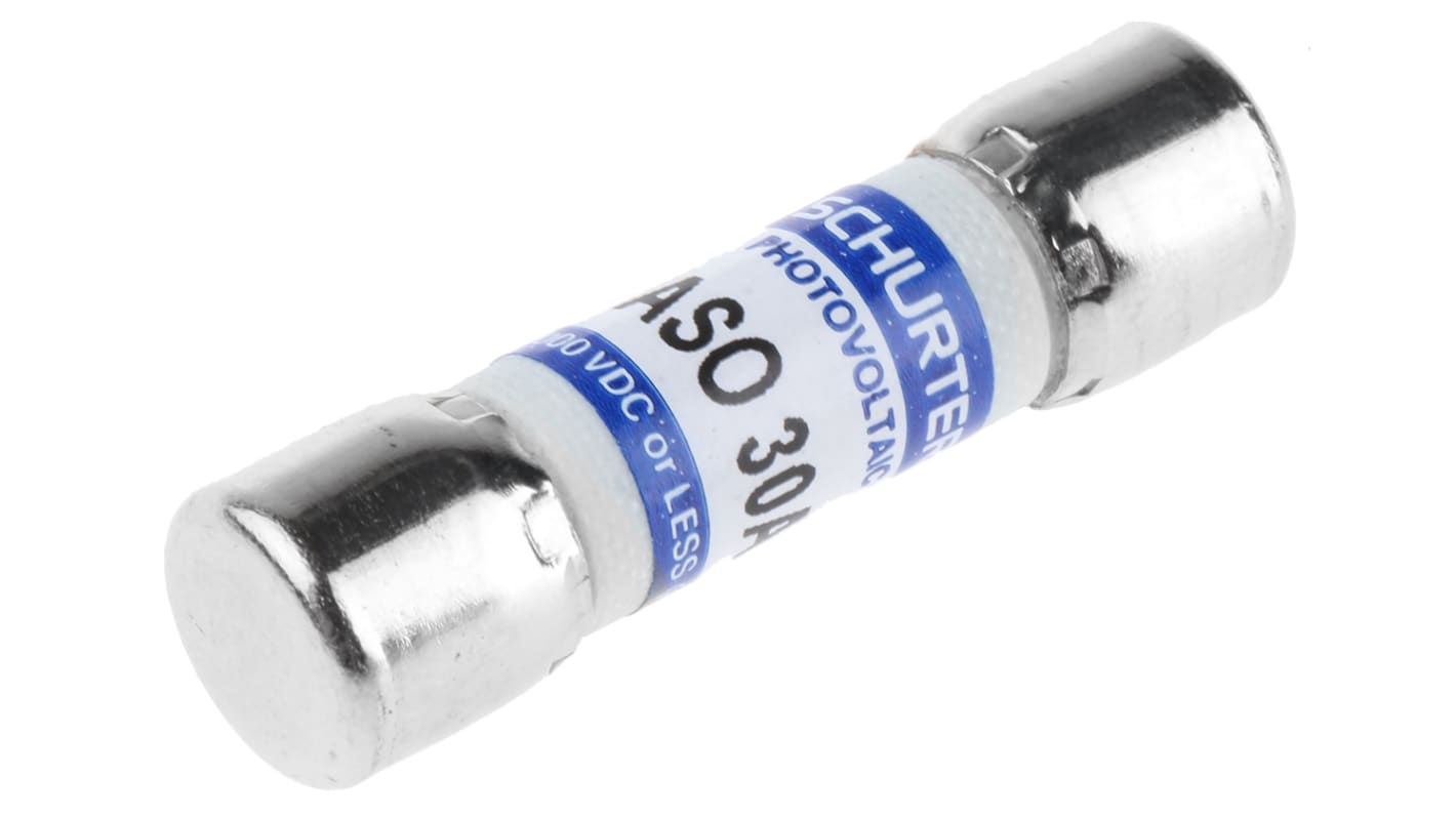 Schurter 30A F Melamine Cartridge Fuse, 10 x 38mm