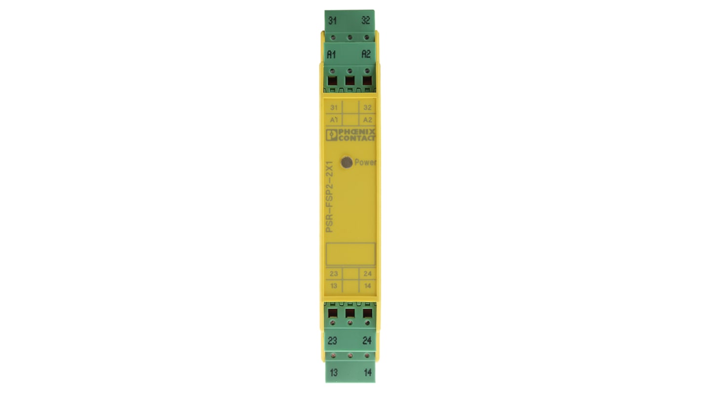 Phoenix Contact Safety Relay, 24V dc, 3 Safety Contacts