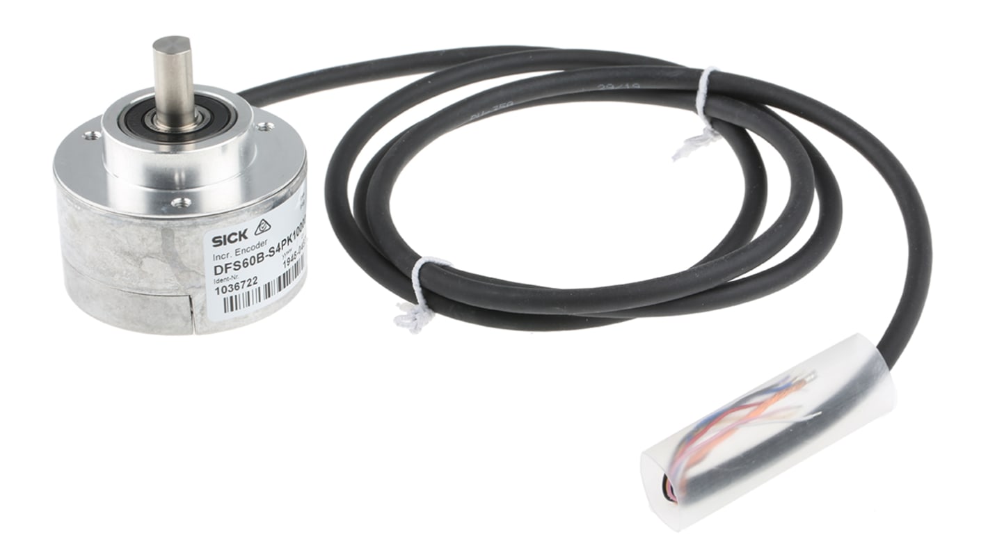 Sick Incremental Incremental Encoder, 10000 ppr, HTL, TTL Signal, Solid Type, 10mm Shaft