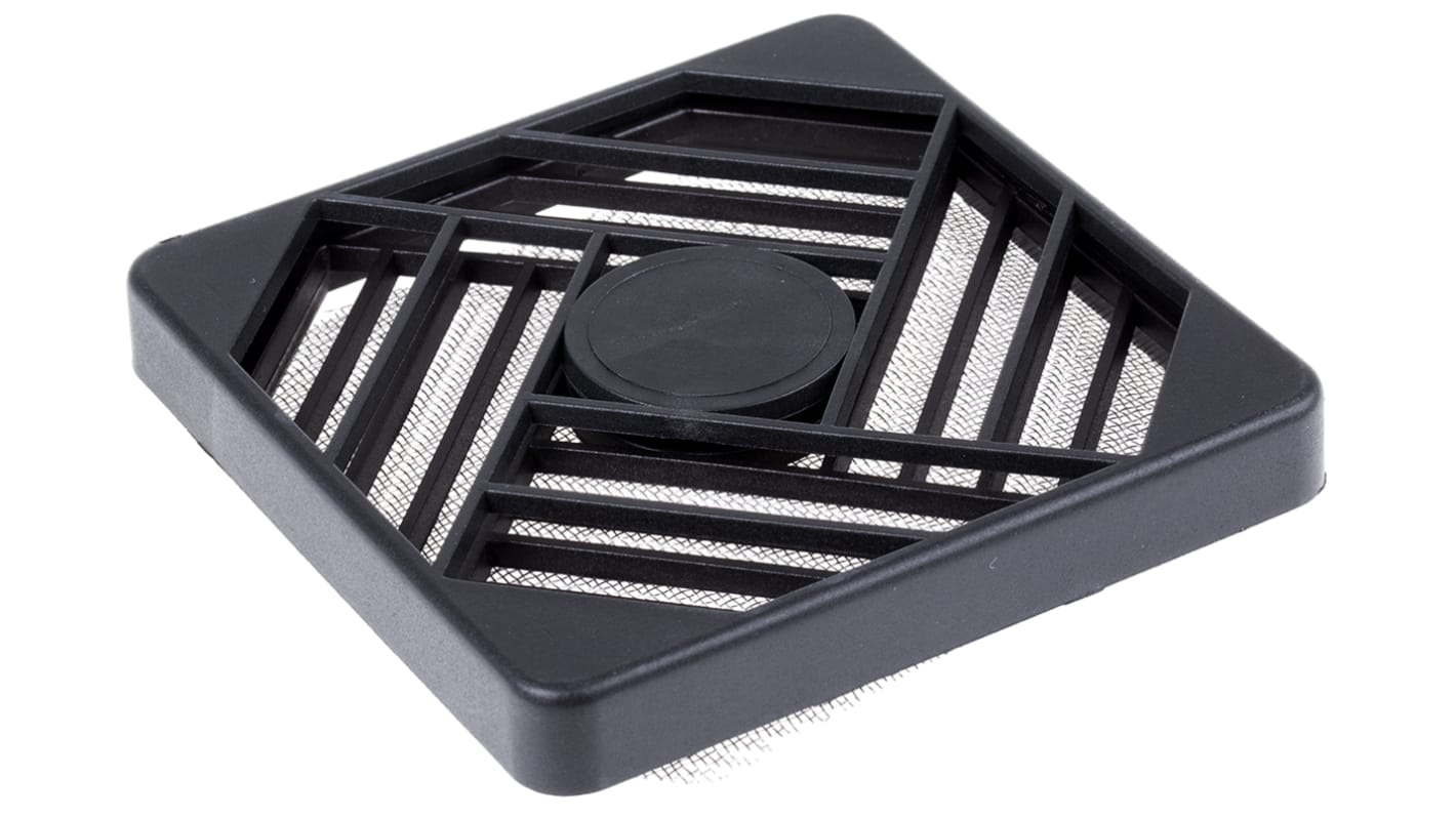 RCP092T Essentra Fan Filter for 92mm Fans, PET, Stainless Steel