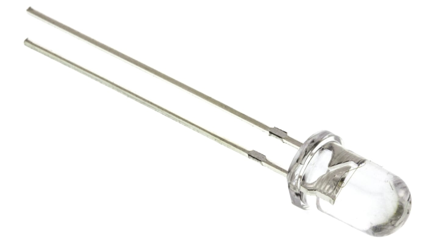 UV5TZ-390-30 Bivar, UV LED, 390nm 40mW 30 °, 2-Pin Through Hole package ...