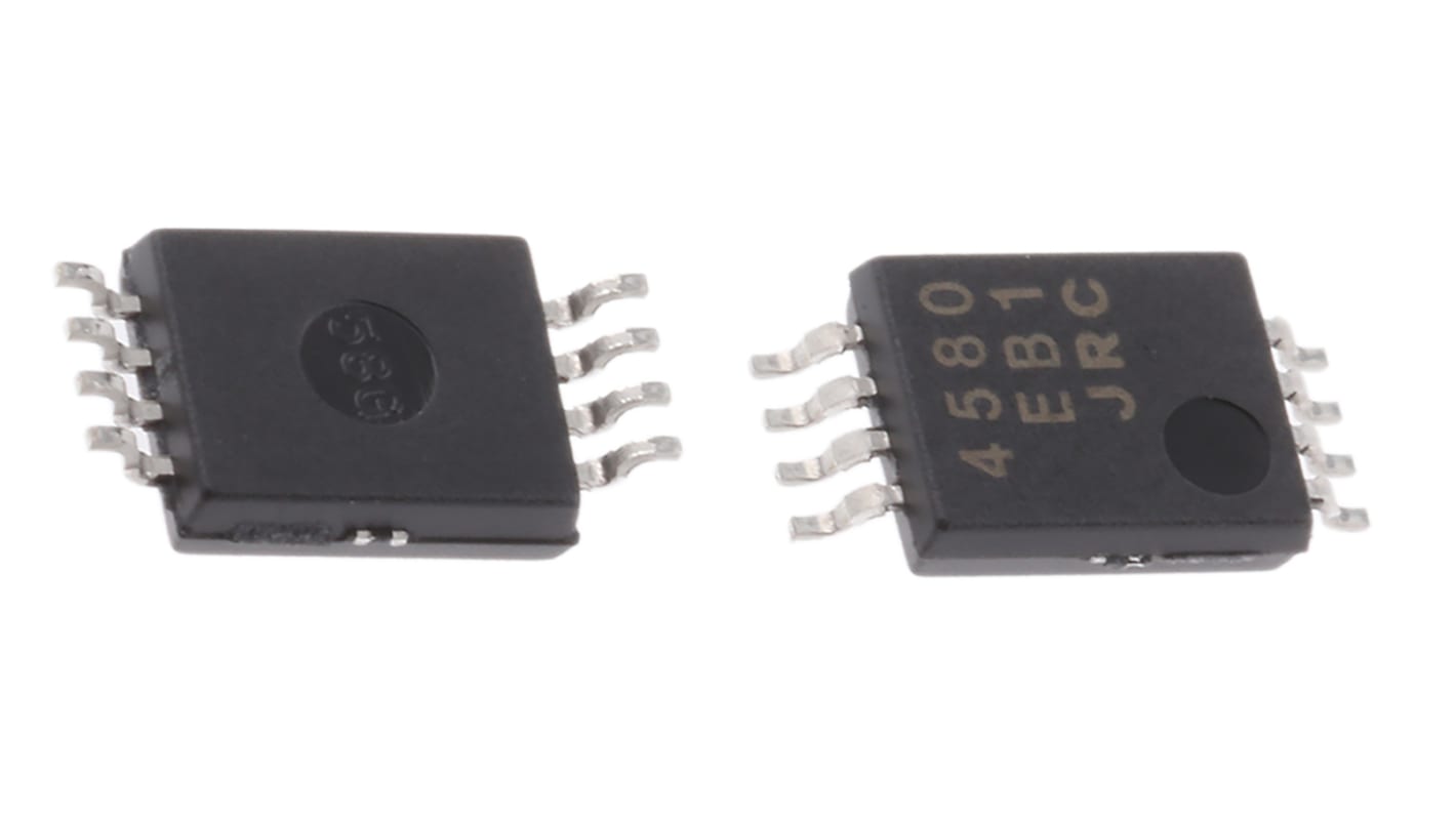 NJM4580V-TE1 Nisshinbo Micro Devices, Op Amp, 15MHz, 8-Pin SSOP