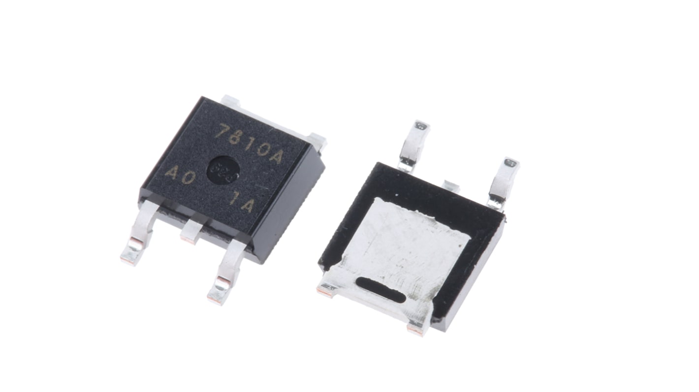 Nisshinbo Micro Devices NJM7810DL1A-TE1, 1 Linear Voltage, Voltage Regulator 1.5A, 10 V 3-Pin, TO-252